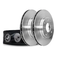 Set X2 Discos De Freno Brake Pak Para  Chevrolet  Corsa 1.3