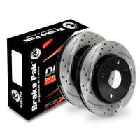 Set X2 Discos De Freno Brake Pak Para  Daewoo Tacuma