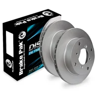 Set X2 Discos De Freno Brake Pak Para Chevrolet Steem 1.3 Delantero
