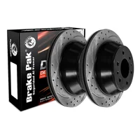 Set X2 Discos De Freno Brake Pak Para  Chevrolet  Trail Blazer 5.3 4X4