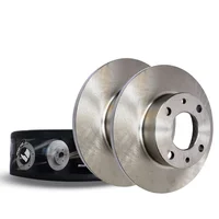 Set X2 Discos De Freno Brake Pak Para  Seat 128 Delantero