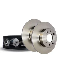 Set X2 Discos De Freno Brake Pak Para  Fiat Uno Mille 1.0-1.3 Delantero