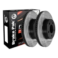 Set X2 Discos De Freno Brake Pak Para  Ford  Explorer Sport
