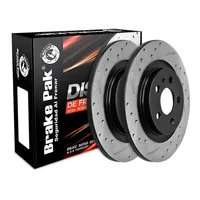Set X2 Discos De Freno Brake Pak Para  Peugeot 807 2.0 High Performance
