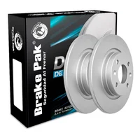 Set X2 Discos De Freno Brake Pak Para  Renault Sandero 1.6 8V