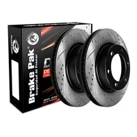 Set X2 Discos De Freno Brake Pak Para  Toyota Fj Cruiser V6 4.0 High Performance
