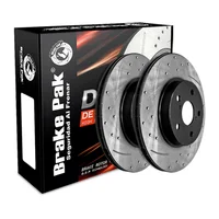 Set X2 Discos De Freno Brake Pak Para  Toyota Rav 4