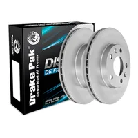 Set X2 Discos De Freno Brake Pak Para  Renault Captur 1.6