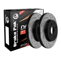 Set X2 Discos De Freno Brake Pak Para  Pontiac Pursuit High Performance