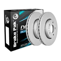 Set X2 Discos De Freno Brake Pak Para  Renault Trafic 1.9 Diesel