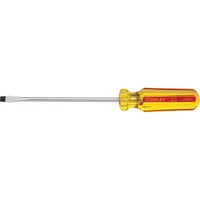 Destornillador Pro Punta Estándar 1/4 Pulgada 6 mm x 6 Pulgadas 152 mm Stanley