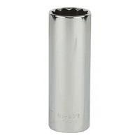 Dado Cubo Largos Métrico 12 Puntas Encastre de 1/2 Pulgada 21 mm Stanley