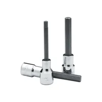 Dado Cubo de Punta Hexagonal Largos Métrico Encastre 1/2 Pulgada-10 mm Stanley