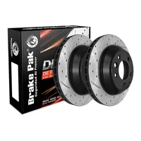 Set X2 Discos De Freno Brake Pak Para Volkswagen  Touareg 4.2 32V 4X4 High Performance
