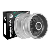 Set X2 Campanas O Tambor De Freno Brake Pak Para  Freno Renault 9 1.3-1.4-1.6