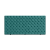 Cabecero para Cama King Fantasy de Piso 200X120Cm Microfibra Azul