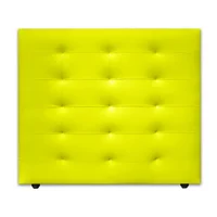 Cabecero para Cama Semidoble Four de Piso 120X120Cm Ecocuero Verde