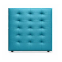 Cabecero para Cama Doble Horse de Piso 140x120cm Microfibra Azul