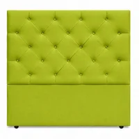 Cabecero para Cama Sencilla London de Piso 100x120cm Ecocuero Verde