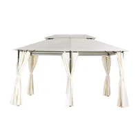 Tela Repuesto Techo Para Pérgola Textil Crema 300 X 300 Cm