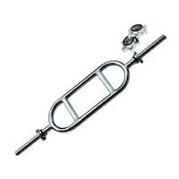 Barra Romana De 4 Kg y 90 Cm Para Pesas Color Cromado