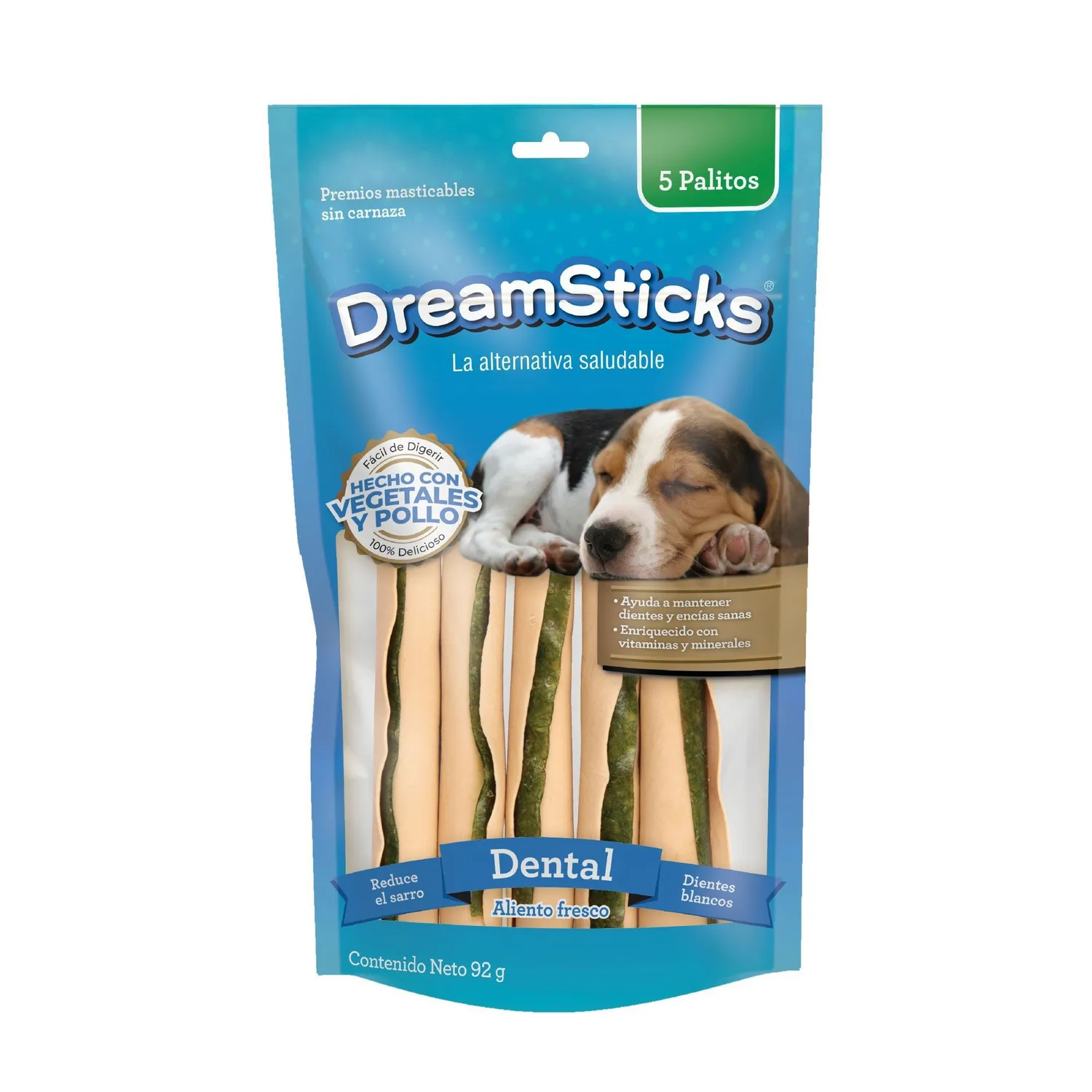 Snack Para Perro Dental Sticks Vegetal Dreambone X5und