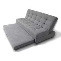 Sofá Cama Tarima Brooke Tela Gris