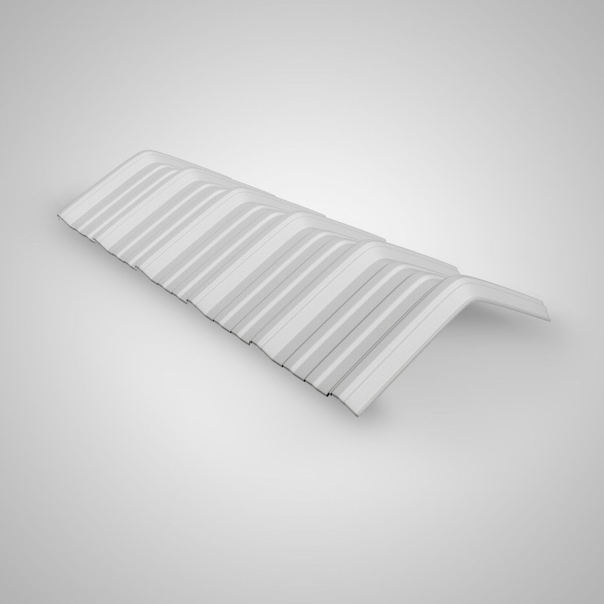 KLAR - Caballete Blanco 0.40X1.13M 2Mm Klar Upvc