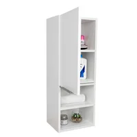 Mueble Auxiliar Baño Jules 80x30x25cm Blanco