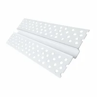 Junta de Control Estria U de 8 mm x 10 mm Blanco x 3,05 Mts x 100 Unidades