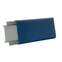 Perfil Guarda Camilla PVC 15 Cms Azul Quirurgico  x 4 Unidades