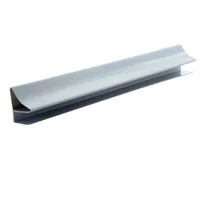 Accesorio Perfil Perimetral Corniza PVC 10 mm x 5 Mts Gris Claro x 50 Unidades