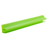 Accesorio Perfil Perimetral Corniza PVC 10 mm x 6 Mts Verde Manzana x 50 Unidades