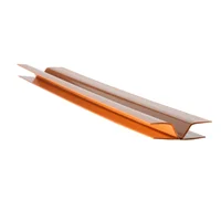 Perfil Union Angular PVC 10 mm x 3 Mts Madera Claro x 50 Unidades