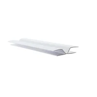Perfil Union Angular PVC 10 mm x 4 Mts Blanco x 50 Unidades