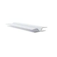 Perfil Union Angular PVC 10 mm x 5 Mts Blanco x 50 Unidades