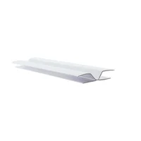 Perfil Union Angular PVC 10 mm x 6 Mts Blanco x 50 Unidades