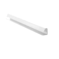Perfil Terminal U en PVC 10 mm x 6 Mts Blanco x 50 Unidades