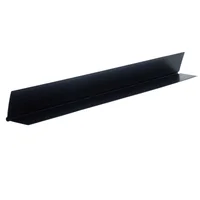 Angulo Esquinero Protecto 90° Liso 25x25 mm xx 3,05 Mts Negro x 100 Unidades