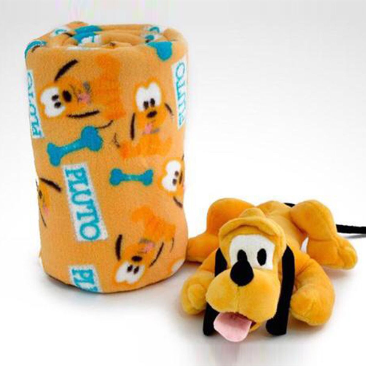 DISNEY - Cobija 90X110 Cm + Peluche 27 Cm Pluto