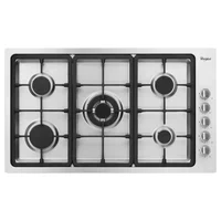 Estufa a Gas 90cm Acero Inoxidable WP3550S