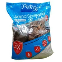 Arena Sanitaria Gato Aglomernate Bentonita Petra 9 kg