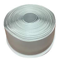 Guardaescoba PVC 8 cm Rollo x 25Metro Lineal Marfil