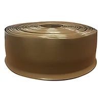 Guardaescoba PVC Moca 8 cm Rollo x 25Metros Lineales Café
