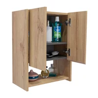 Gabinete De Baño Auxiliar Ventus Duna+Plata 1 Cajón 60x45x25 Cm Rta Design