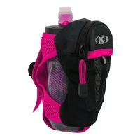 Bolso de Mano para Correr con Botella de Agua 350Ml Running Color Fucsia