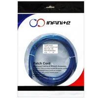 Patch Cord Categoría 6 de 3 Metros Azul x3 Und