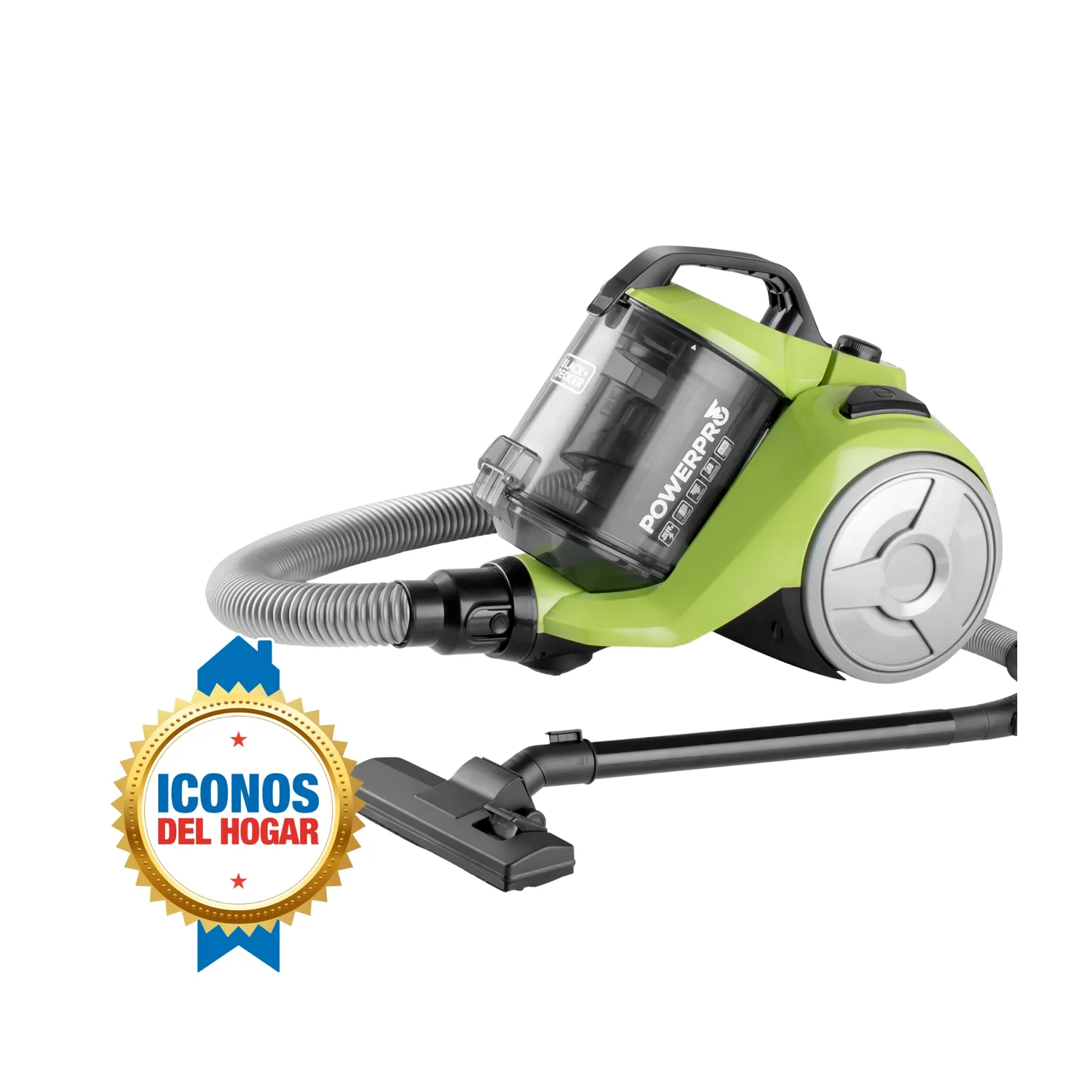 Aspiradora BLACK+DECKER  Power Pro con Succión Continua y Filtro Lavable de 2.5 Litros VCBD8530