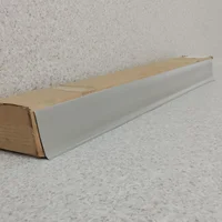 Guardaescoba PVC 10 cm x 1 Metro Lineal caja x 30 Unidades Humo