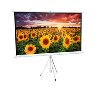 Hi-screen Pantalla Trípode 1.55 X 1.55m Formato 1:1